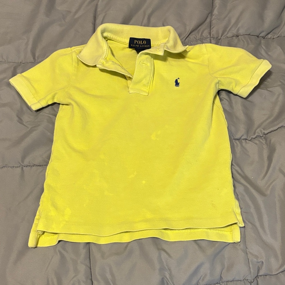 Polo by Ralph Lauren Kids Bright Yellow Polo Shirt